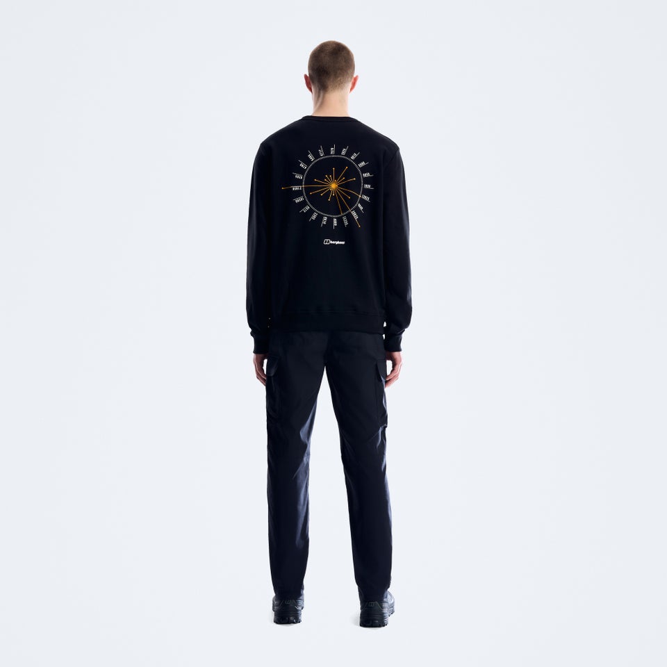 Men's Big Wall Elevations Tee Black