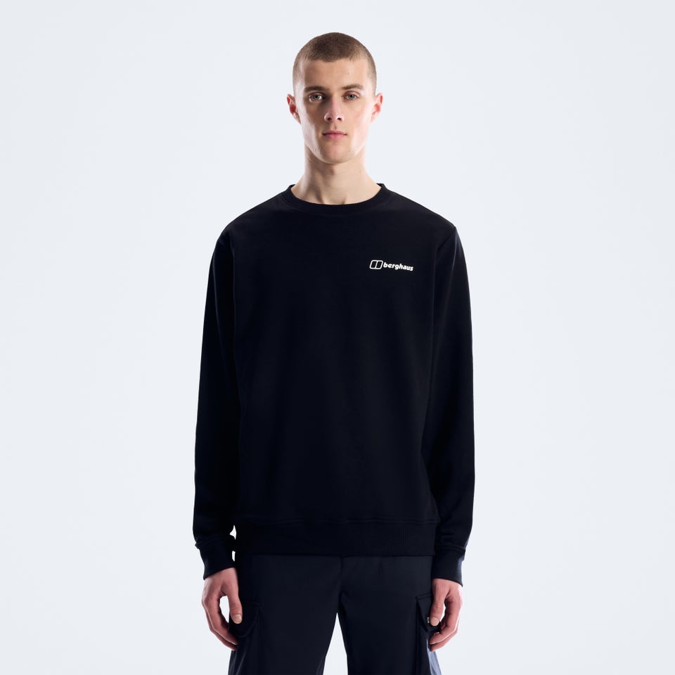 Men's Big Wall Elevations Tee Black