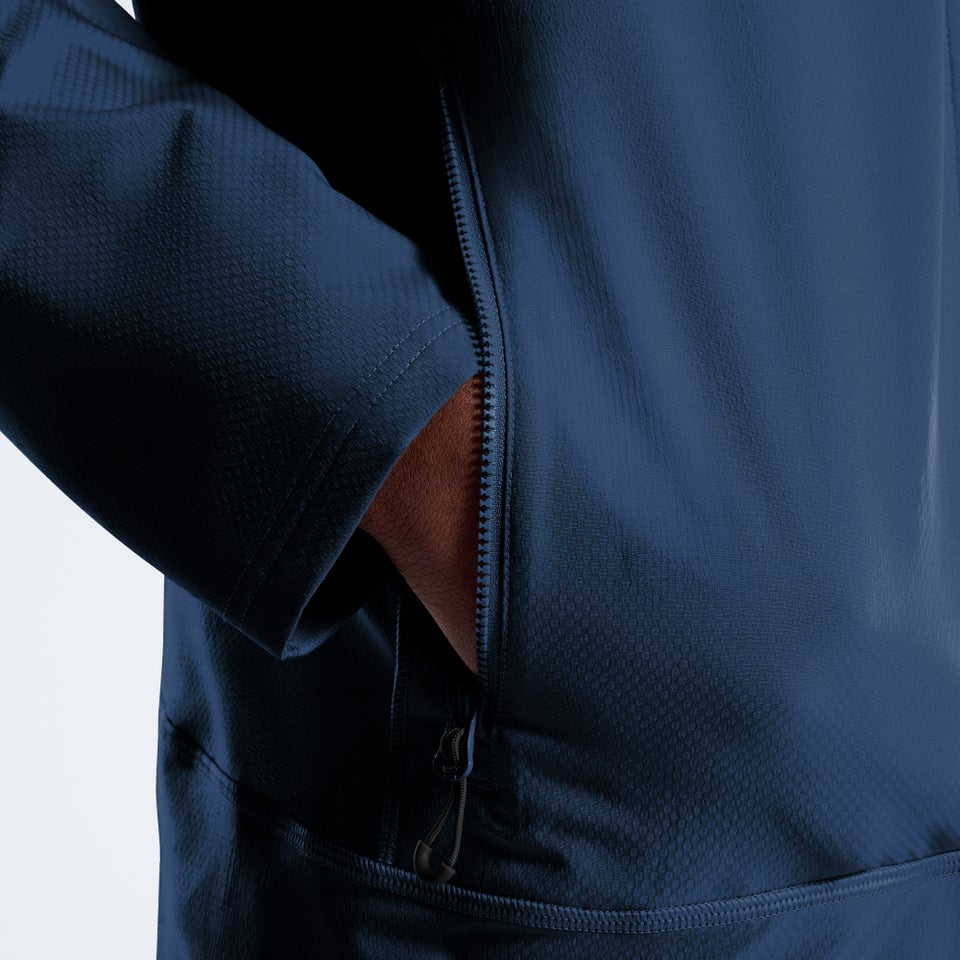 Men's Greenbank Hooded Jacket - Blue