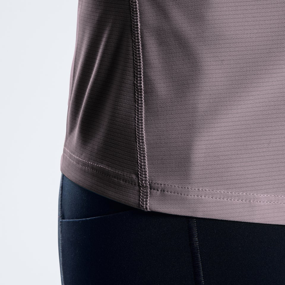 Women's 24/7 Crew Short Sleeve Tech Tee - Purple