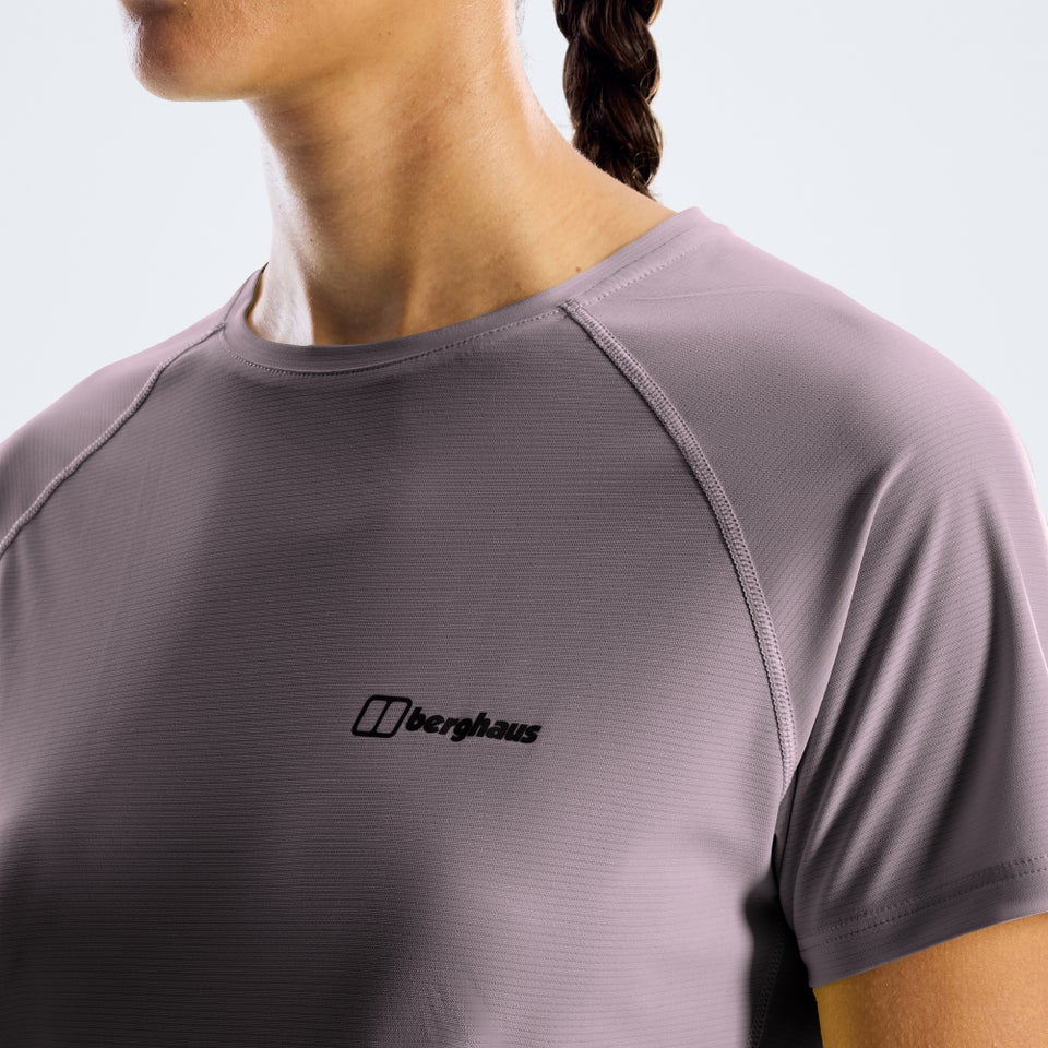 Women's 24/7 Crew Short Sleeve Tech Tee - Purple