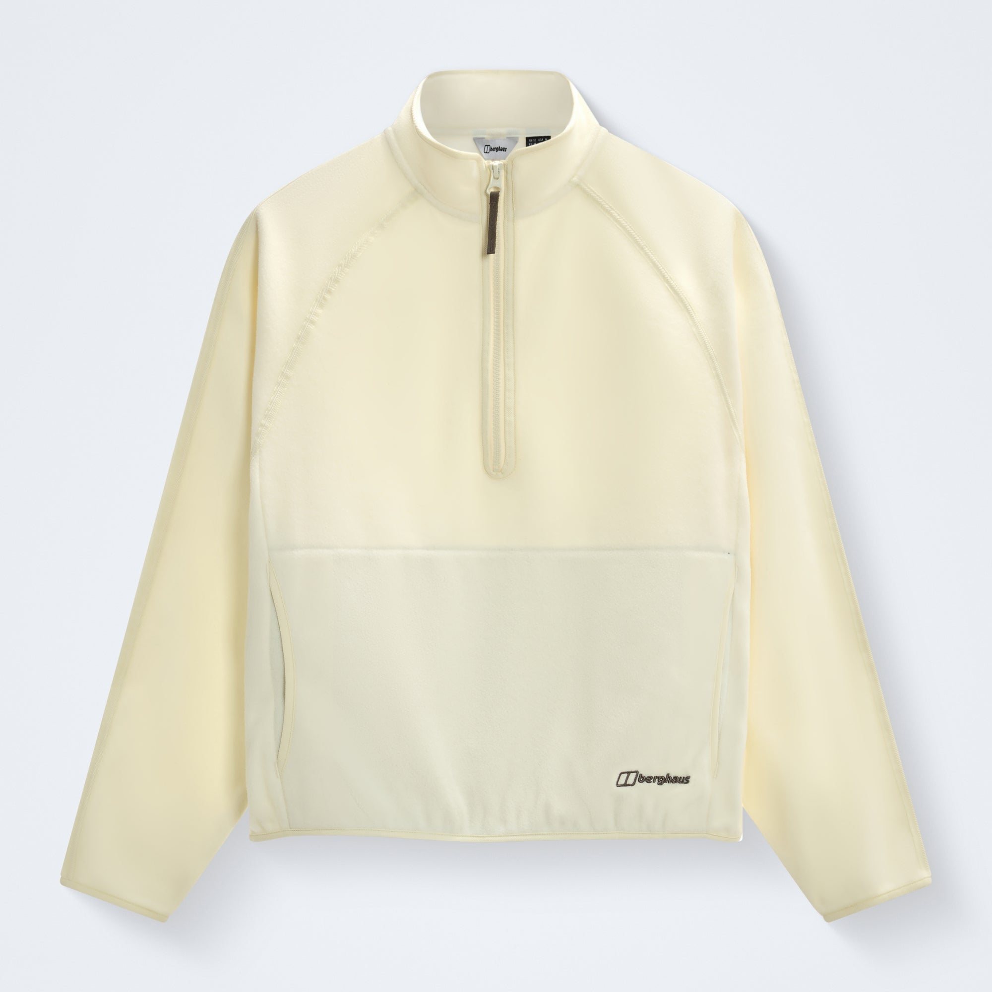 Women's Bamburgh Half Zip Fleece - Grey
