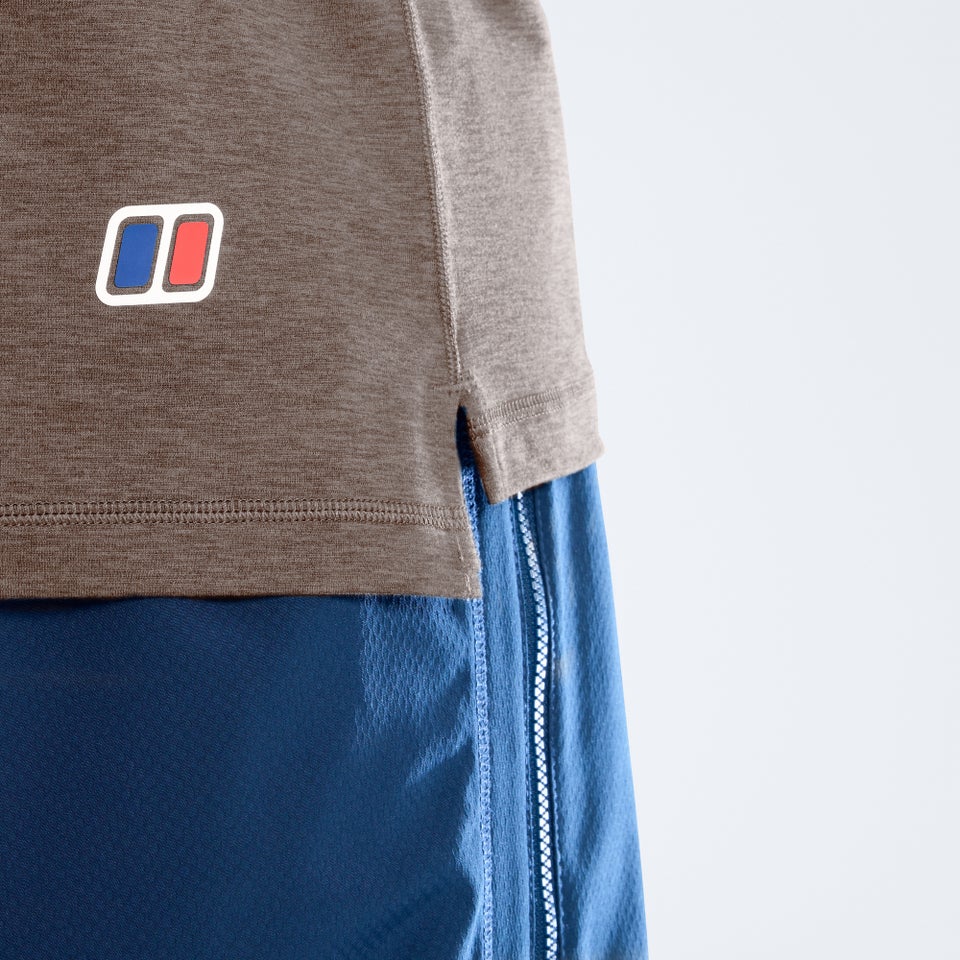 Men's Farndale Tech Tee - Taupe