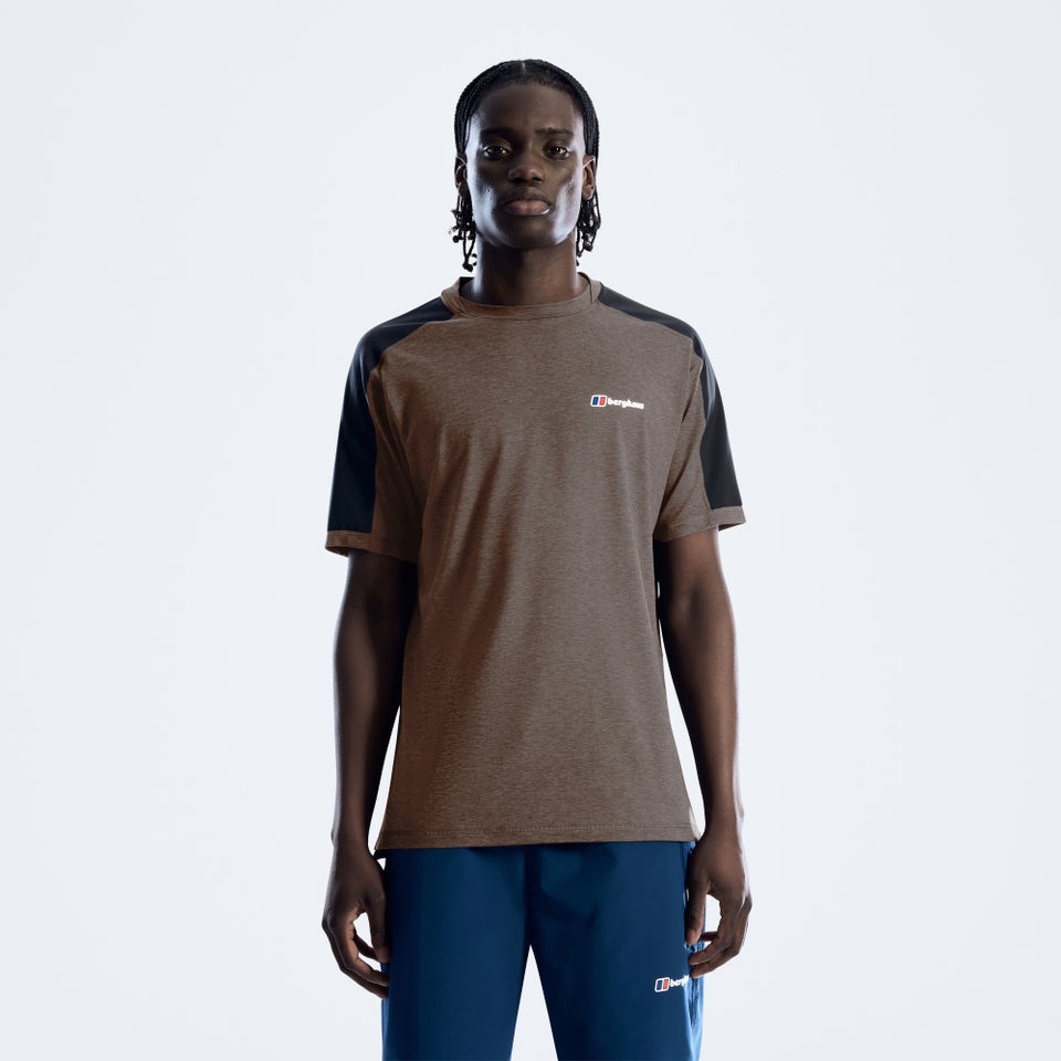 Men's Farndale Tech Tee - Taupe