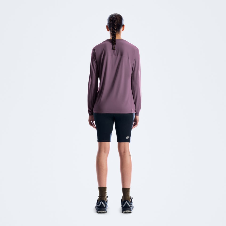 Women's Ivyhill Light Long Sleeve Tech Tee - Purple