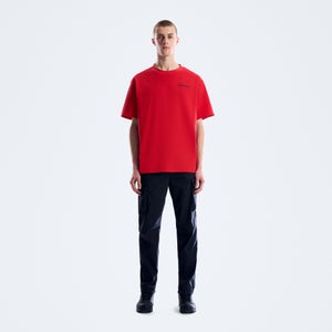 Men's Adventure Poster Tee Dark Red