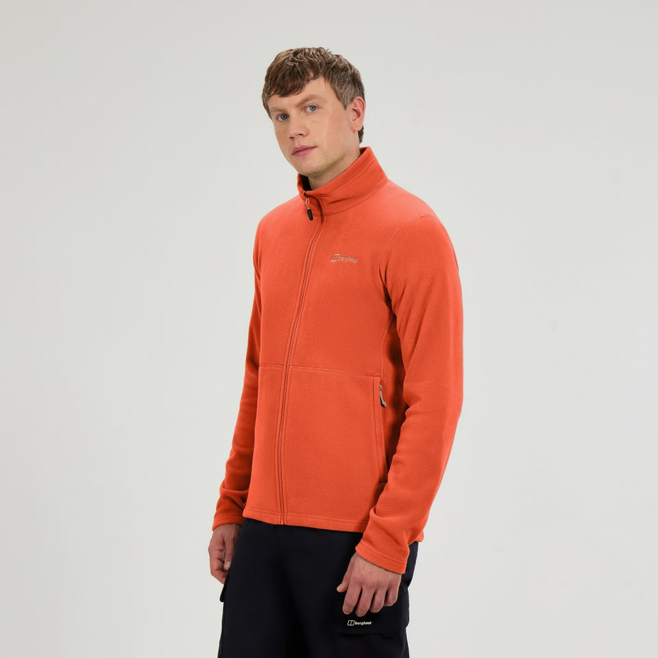 Men's Prism Micro InterActive Polartec Fleece Jacket - Orange