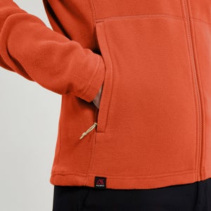 Men's Prism Micro InterActive Polartec Fleece Jacket - Orange