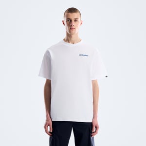 Big Wall Matrix Tee für Herren - Weiß