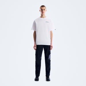 Big Wall Matrix Tee für Herren - Weiß