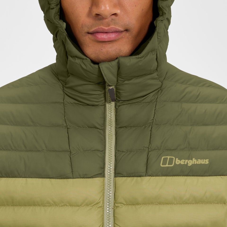 Men's Vaskye Jacket - Dark Green/Light Grey