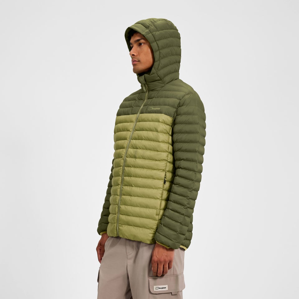 Men's Vaskye Jacket - Dark Green/Light Grey