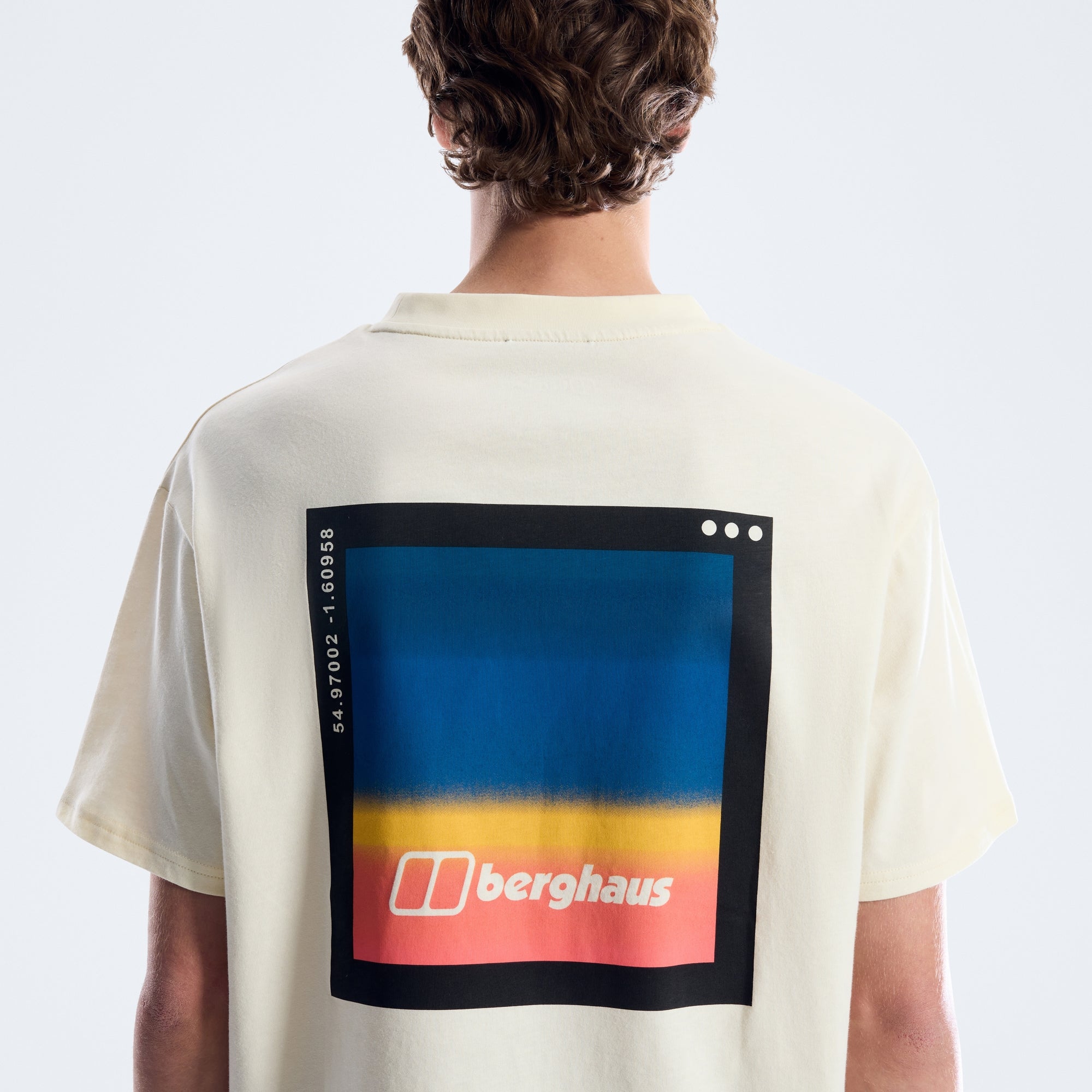 Solar Omber Tee für Herren - HellGrau