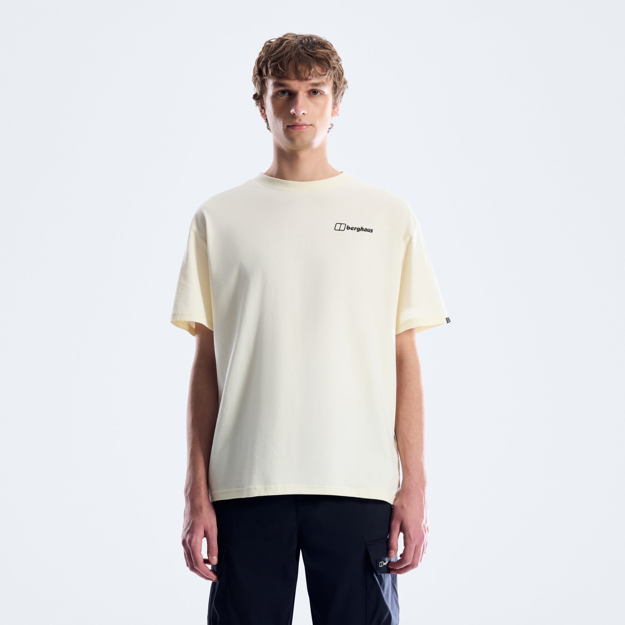 Solar Omber Tee für Herren - HellGrau