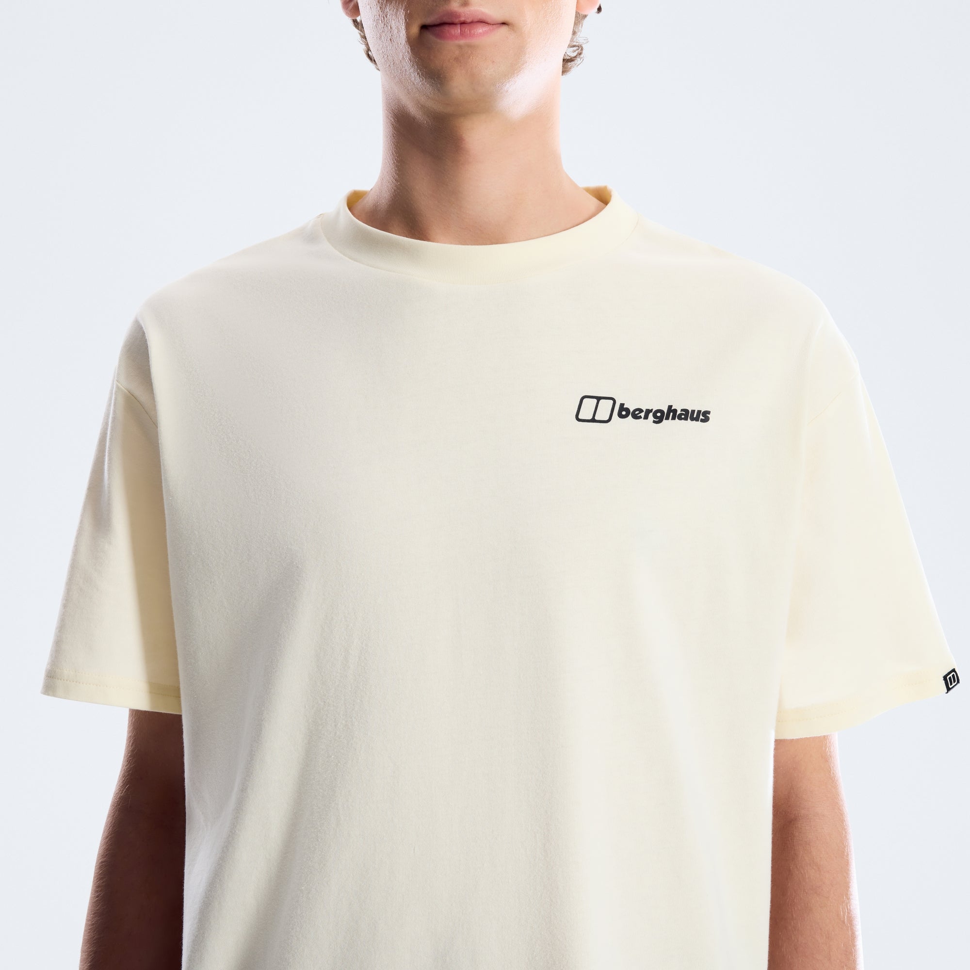Solar Omber Tee für Herren - HellGrau