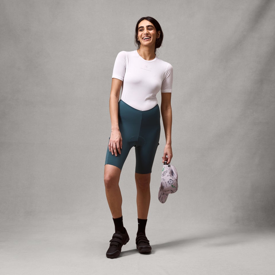 Damen AllTrack Ride Shorts - Blaugrün