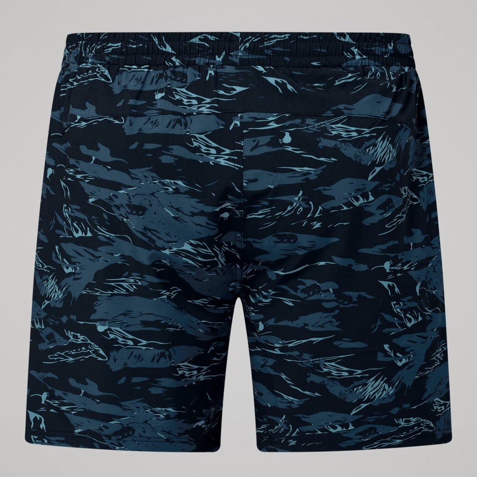 MENS FORCE RIPSTOP SHORT BLUE