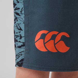 KIDS FORCE HARLEQUIN DRILL SHORT BLUE