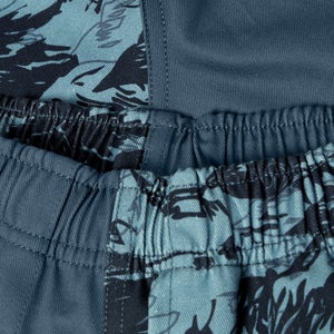 KIDS FORCE HARLEQUIN DRILL SHORT BLUE