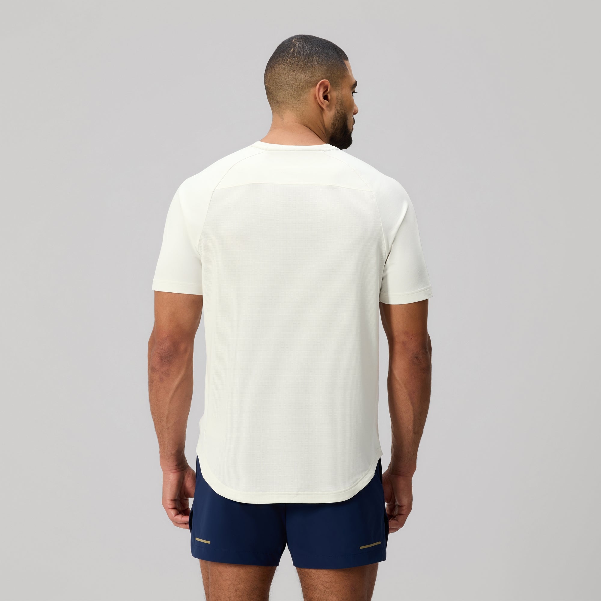 Mens Everest Dart Tech Tee White | Canterbury
