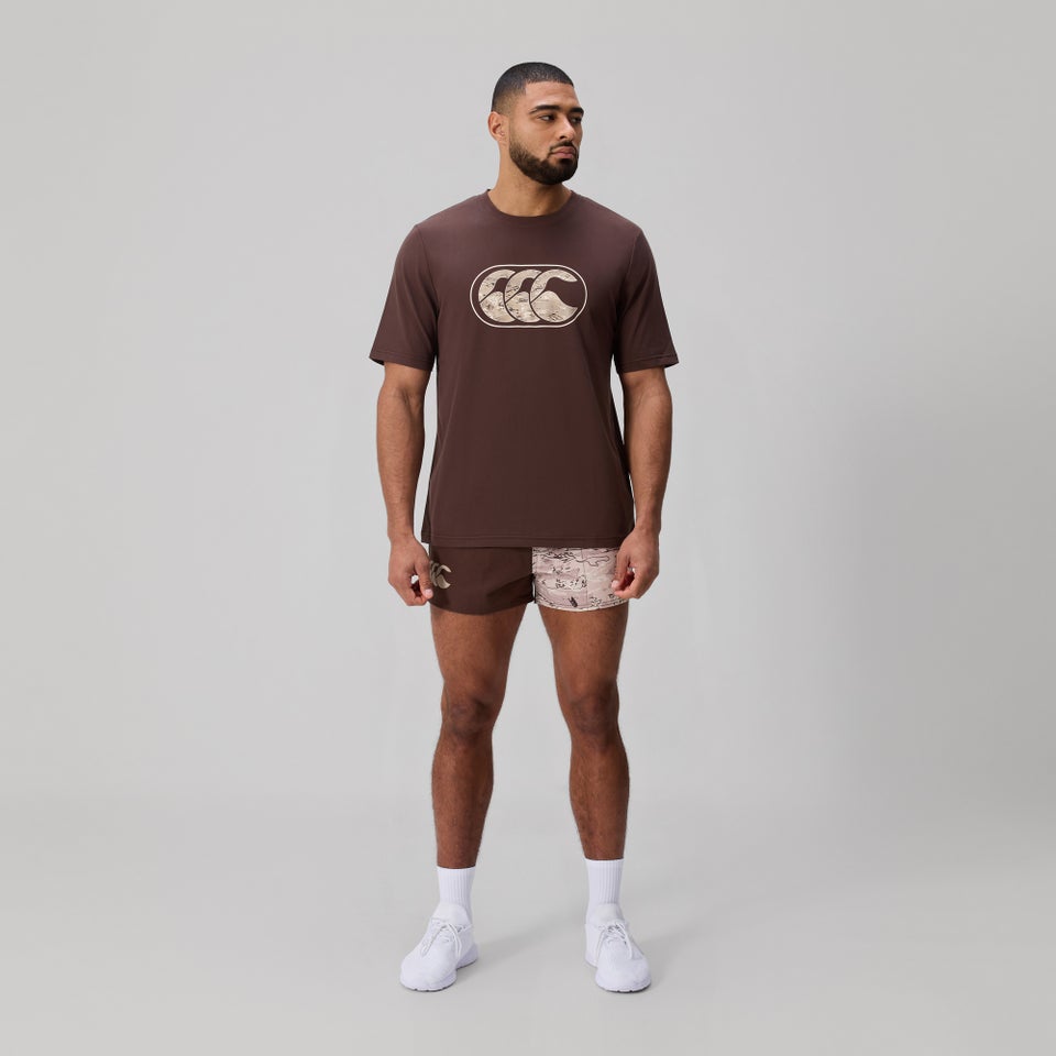 MENS FORCE T-SHIRT BROWN
