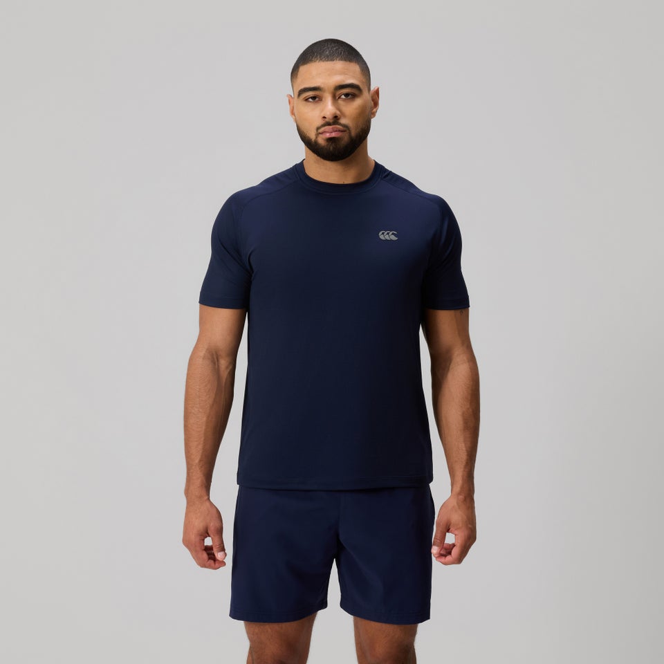 Mens Tempo Training Tee Navy
