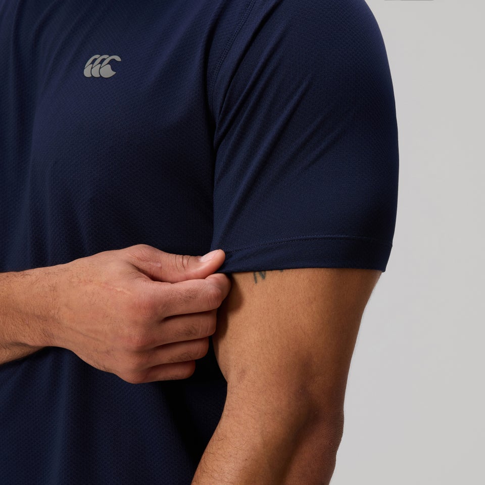 Mens Tempo Training Tee Navy