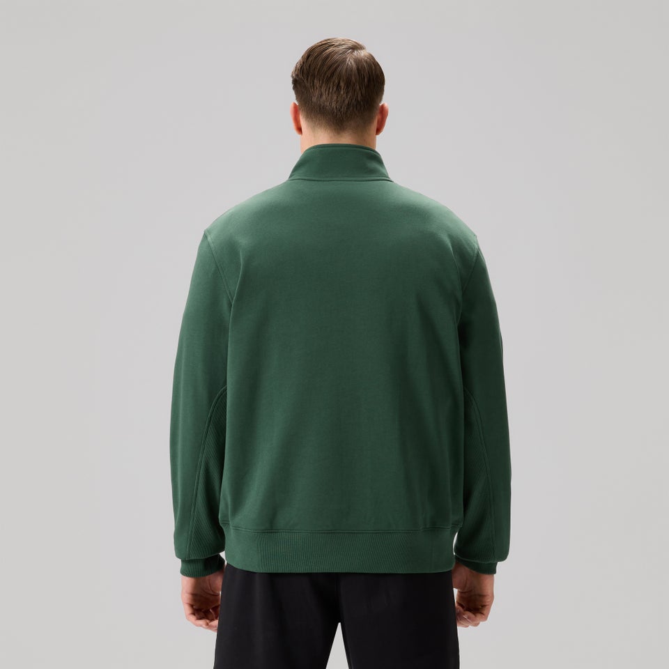 MENS EVERYDAY QUARTER-ZIP SWEATER GREEN