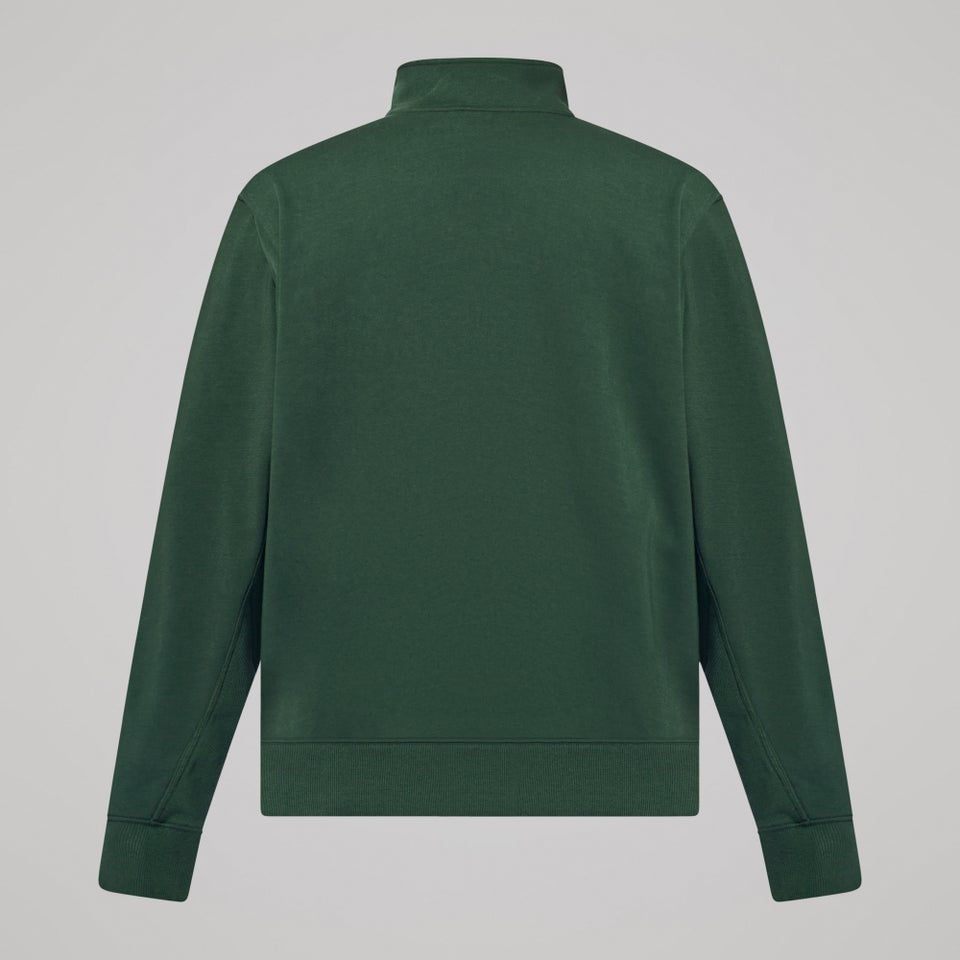 MENS EVERYDAY QUARTER-ZIP SWEATER GREEN