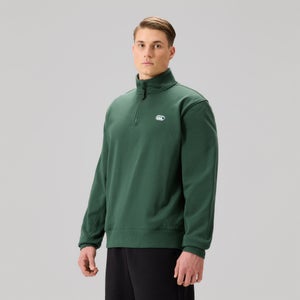 MENS EVERYDAY QUARTER-ZIP SWEATER GREEN