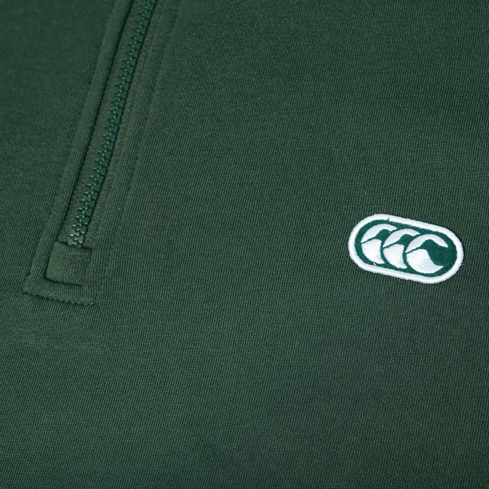 MENS EVERYDAY QUARTER-ZIP SWEATER GREEN