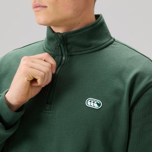 MENS EVERYDAY QUARTER-ZIP SWEATER GREEN