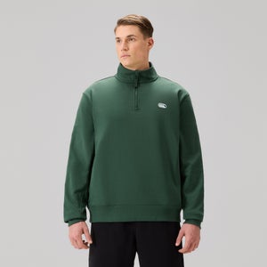 MENS EVERYDAY QUARTER-ZIP SWEATER GREEN