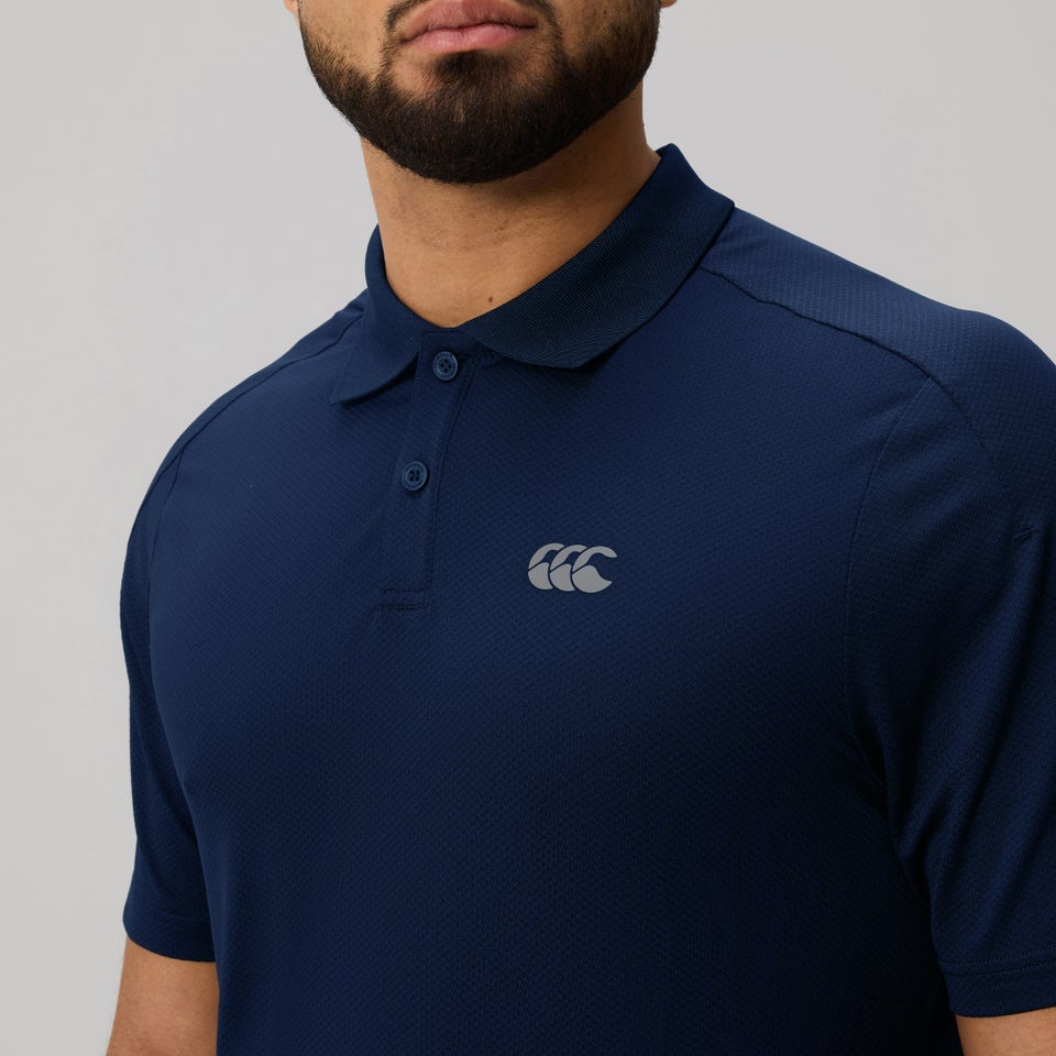 Mens Tempo Polo Shirt Navy