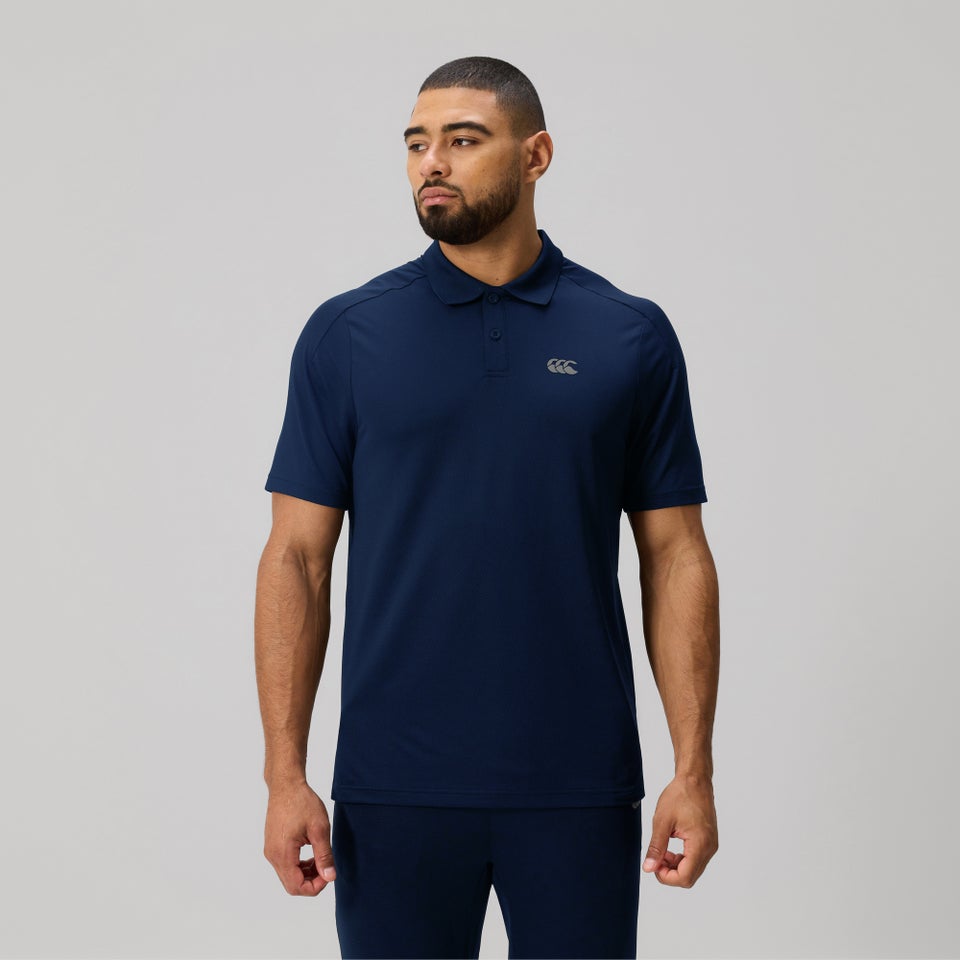 Mens Tempo Polo Shirt Navy