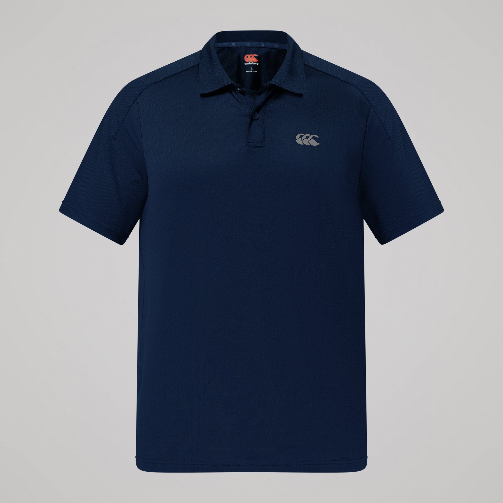 Mens Tempo Polo Shirt Navy | Canterbury