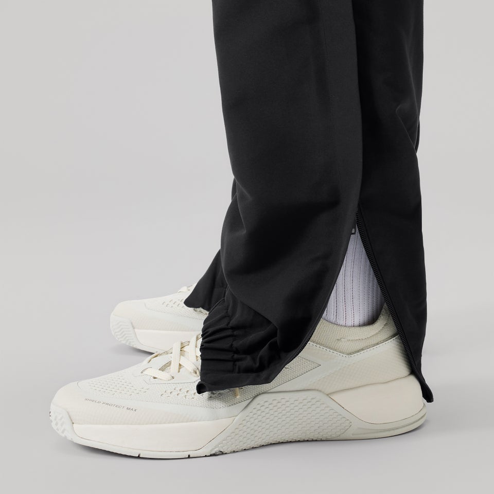 MENS CUFFED HEM STADIUM PANT BLACK