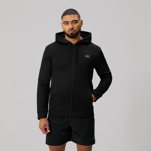 Mens Tempo Full Zip Hoodie Black