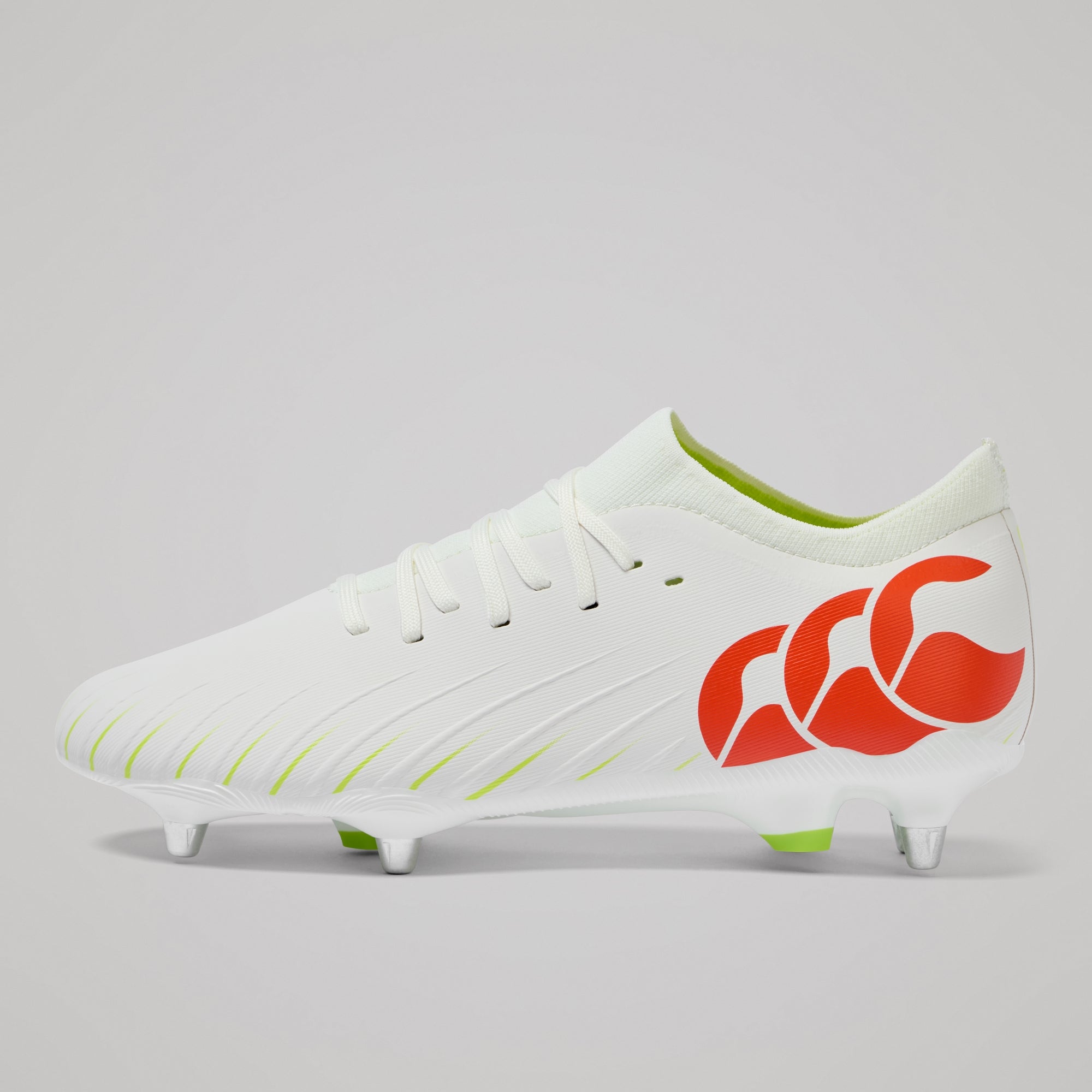 CCC SPEED FALCON PRO SOFT-GROUND BOOT WHITE | Canterbury Australia