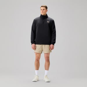 MENS FUNDAMENTALS QUARTER-ZIP SWEATER BLACK