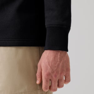 MENS FUNDAMENTALS QUARTER-ZIP SWEATER BLACK