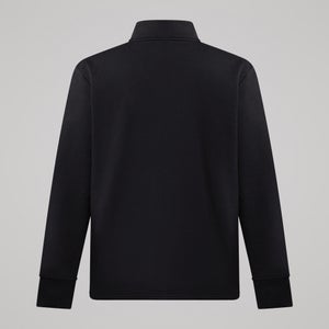 MENS FUNDAMENTALS QUARTER-ZIP SWEATER BLACK