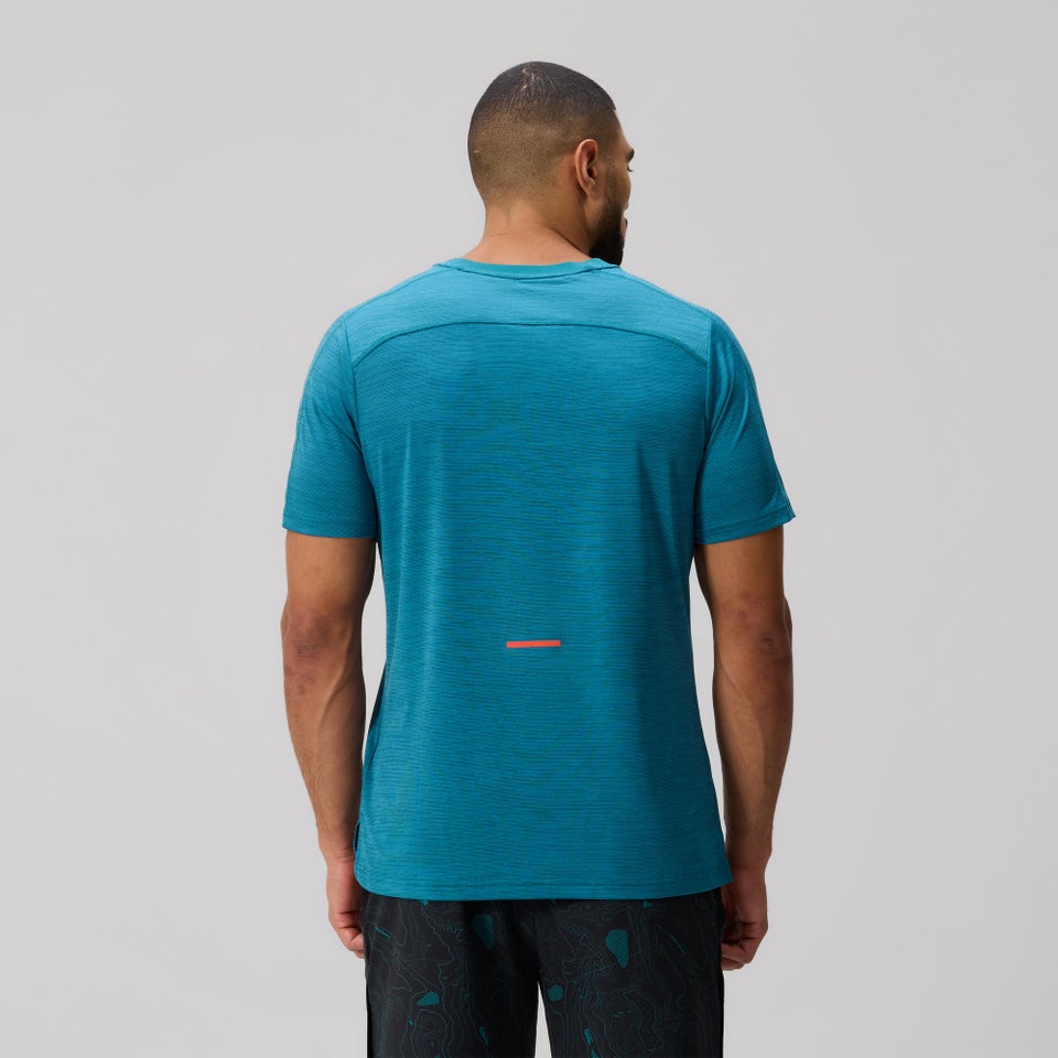 Mens Tempo+ Tee Blue
