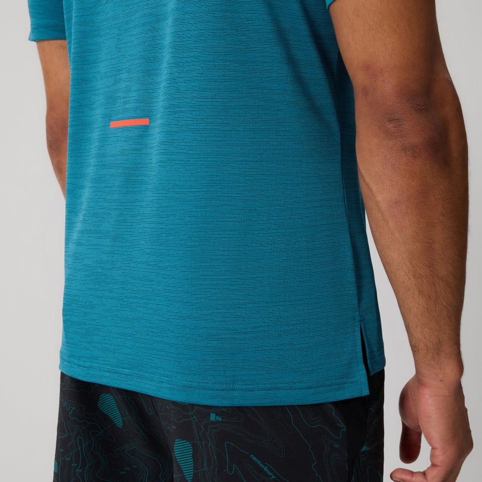 Mens Tempo+ Tee Blue