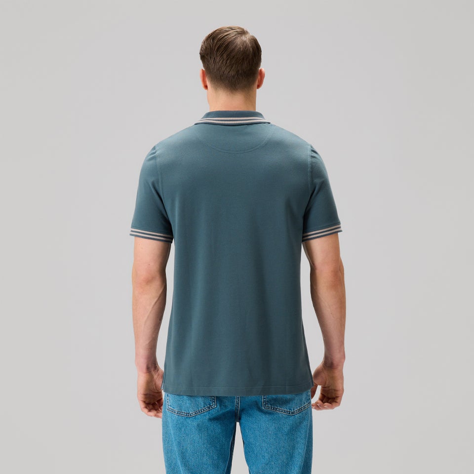 MENS FUNDAMENTALS POLO BLUE