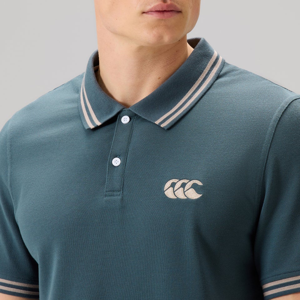 MENS FUNDAMENTALS POLO BLUE