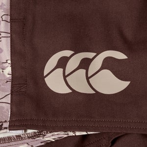 CANTERBURY FORCE HARLEQUIN DRILL SHORT AM BROWN