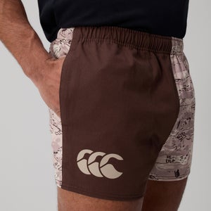 CANTERBURY FORCE HARLEQUIN DRILL SHORT AM BROWN