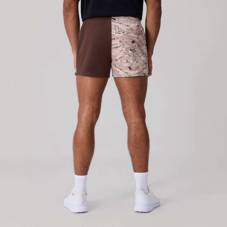 CANTERBURY FORCE HARLEQUIN DRILL SHORT AM BROWN