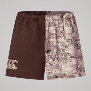 CANTERBURY FORCE HARLEQUIN DRILL SHORT AM BROWN